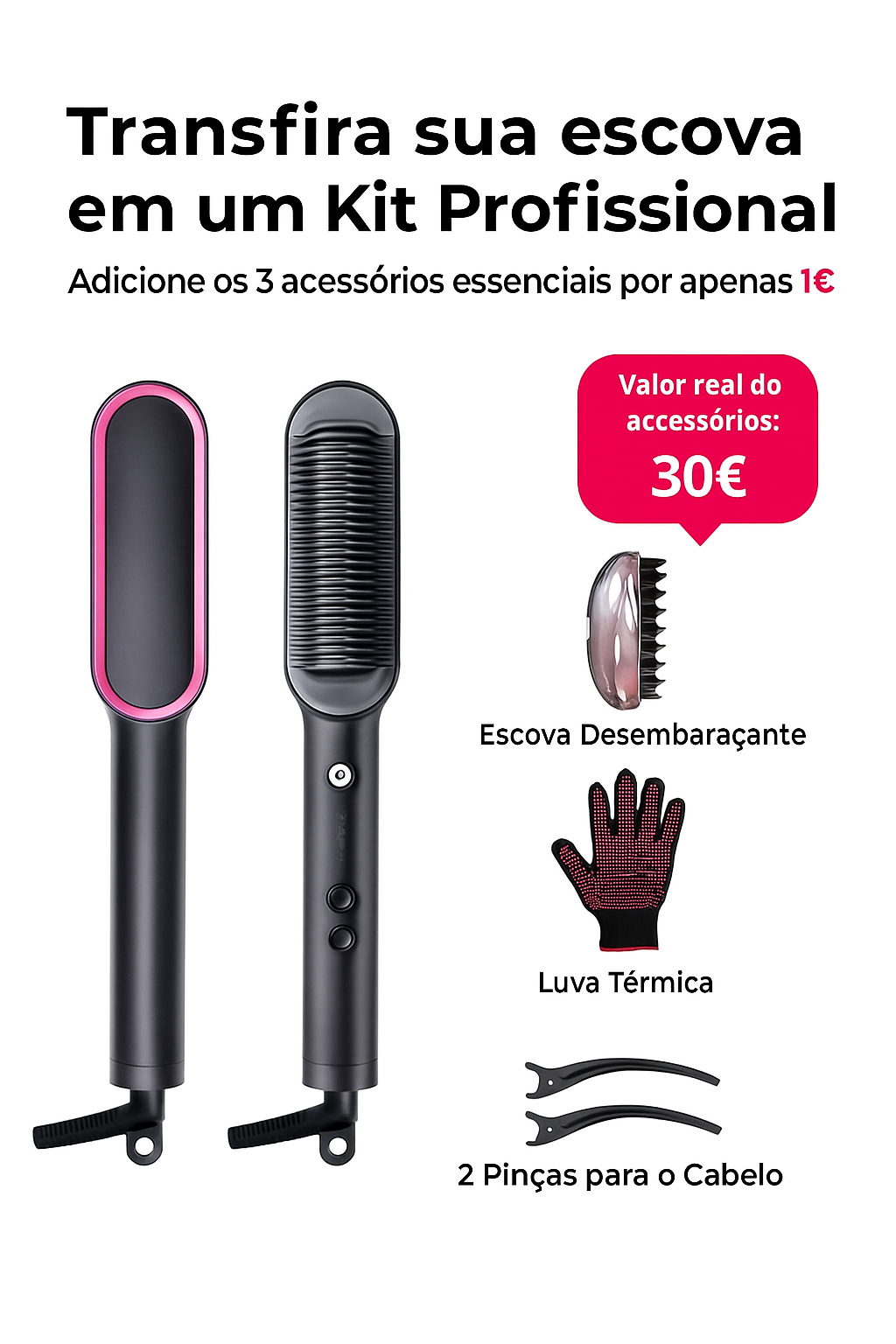 Escova Alisadora Instantânea