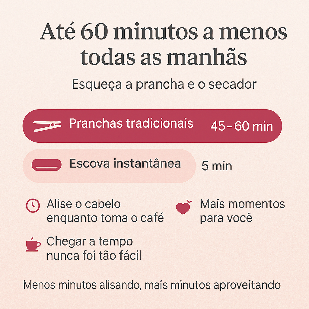 Escova Alisadora Instantânea