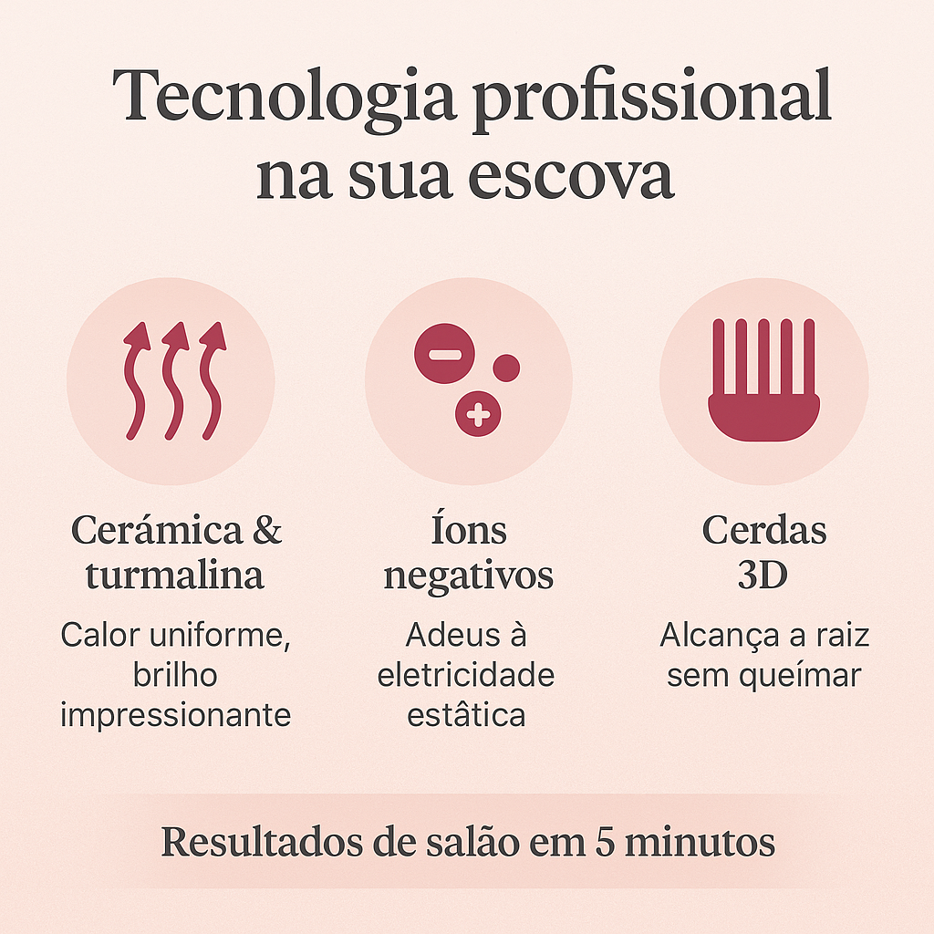 Escova Alisadora Instantânea