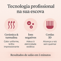 Escova Alisadora Instantânea