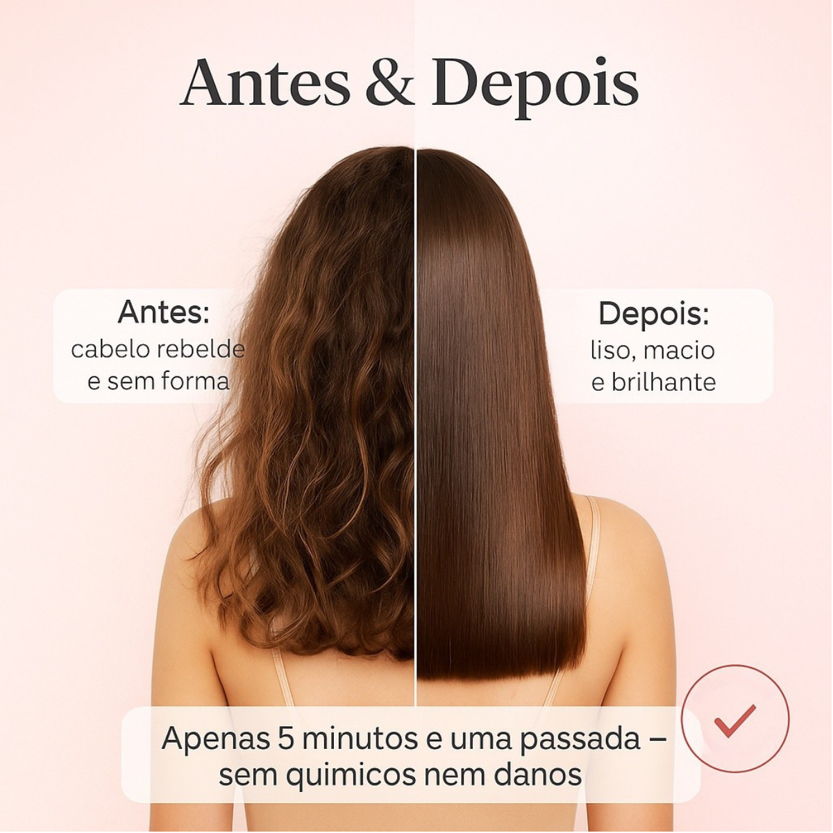 Escova Alisadora Instantânea